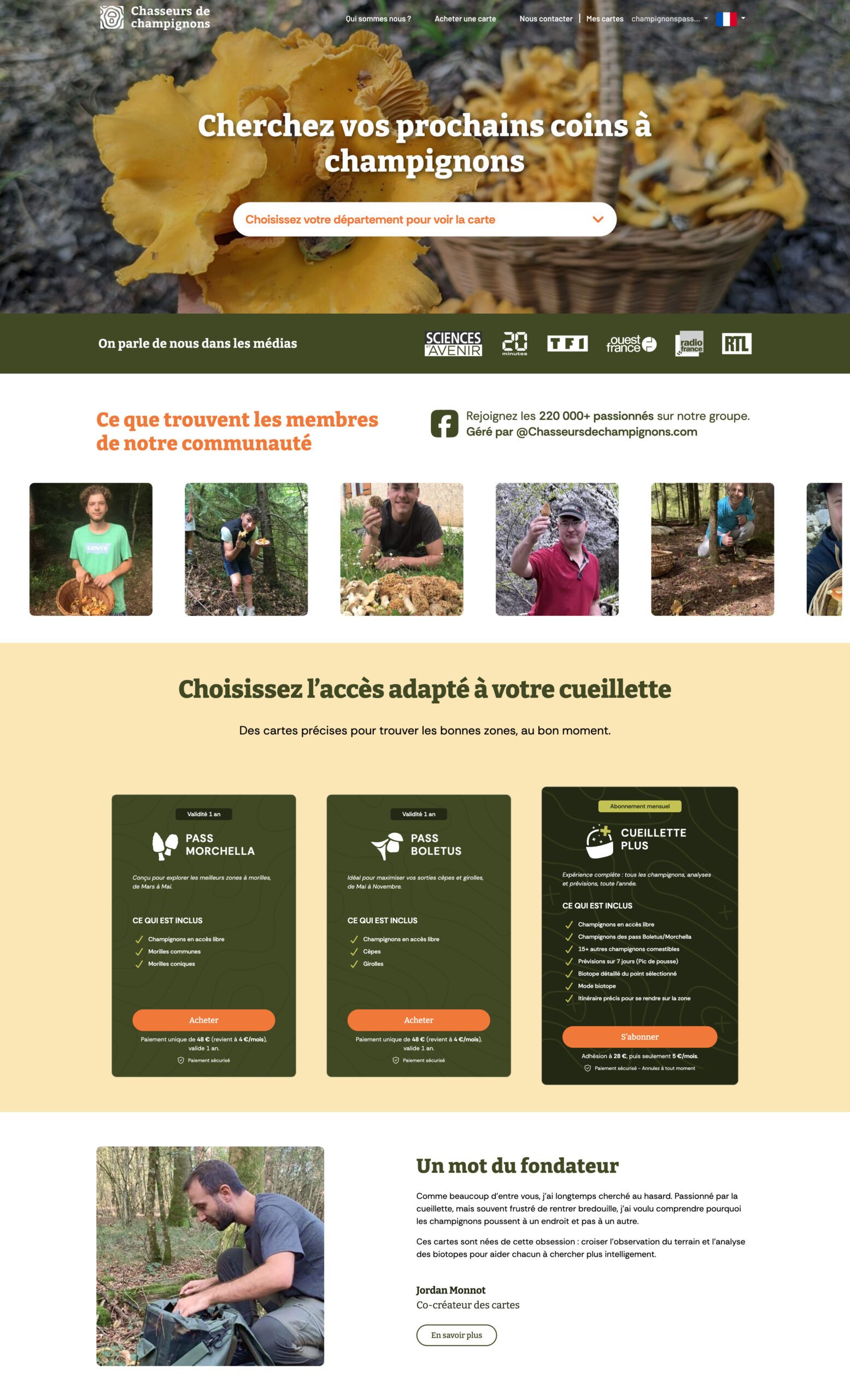 Avis Chasseurs de Champignons et test des cartes de biotopes